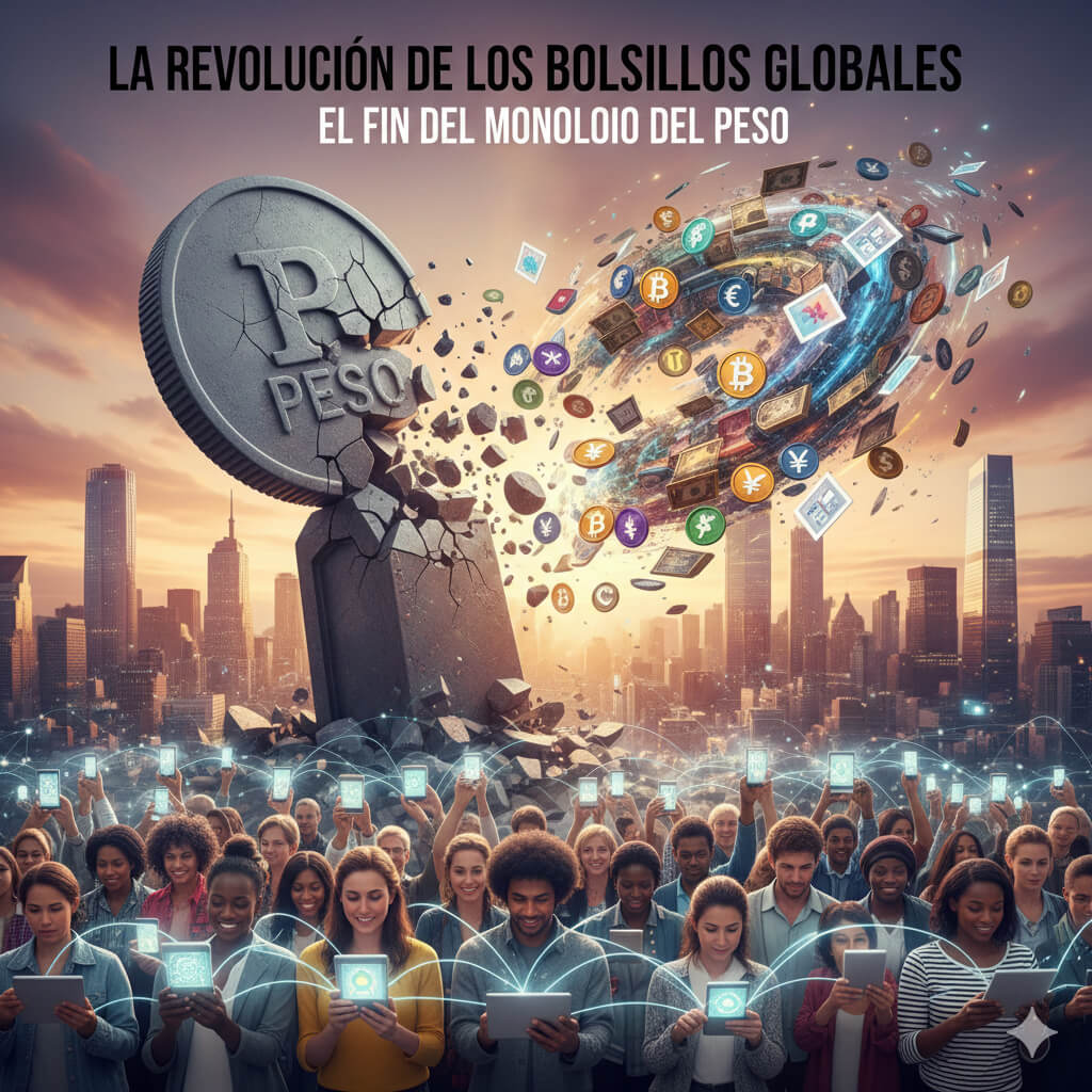 La Revolución de los Bolsillos Globales: El Fin del Monopolio del Peso.